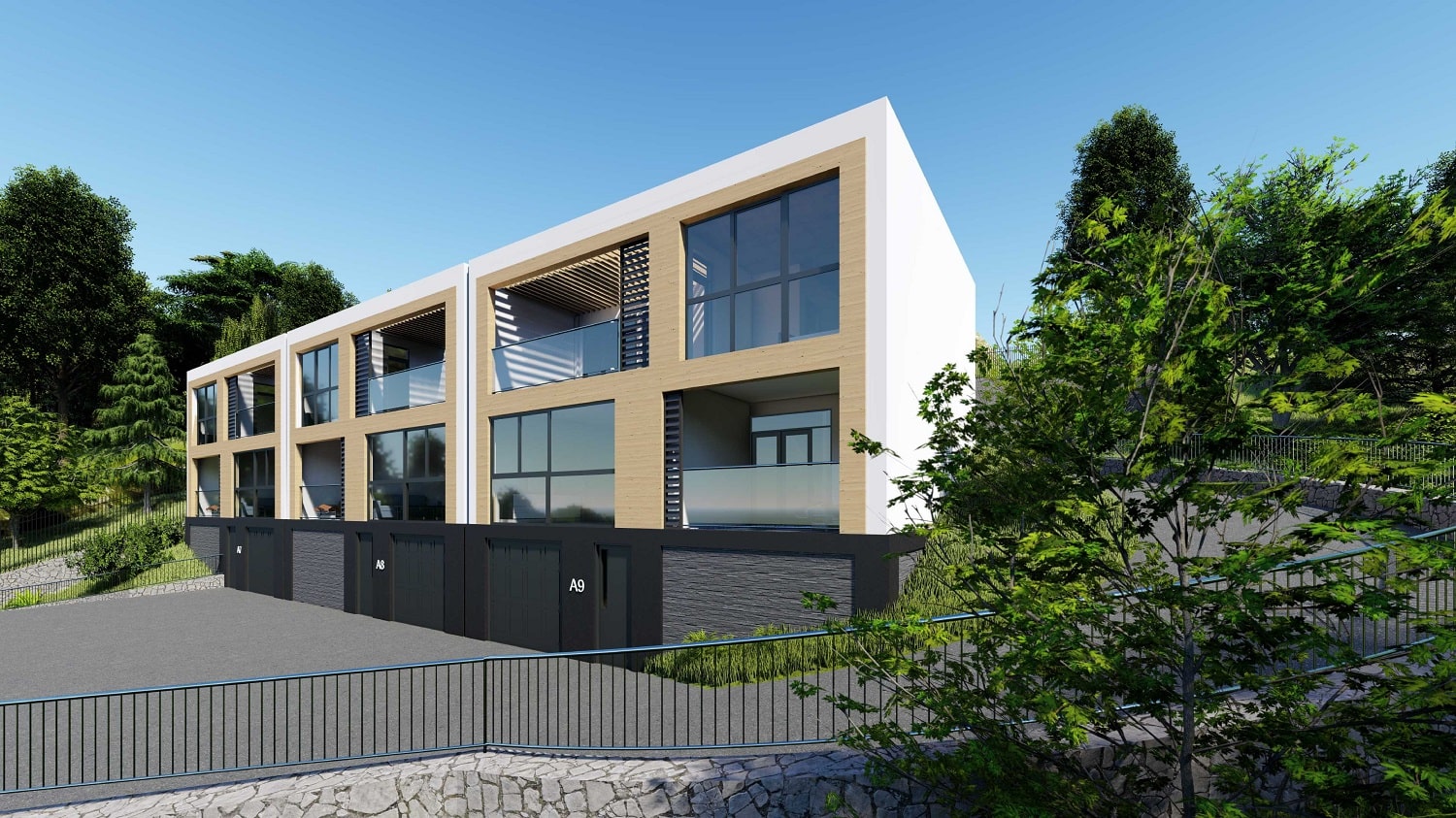 Elite mansion in Batumi: facade project